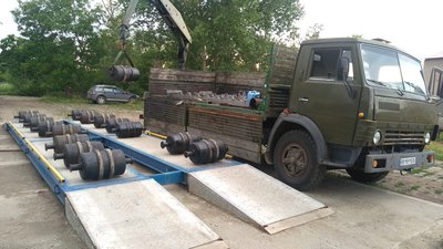 Повіряємо ваги до 80 тон!